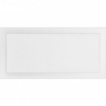 Вентиляционная решетка Kratki 22х45 белая стандарт