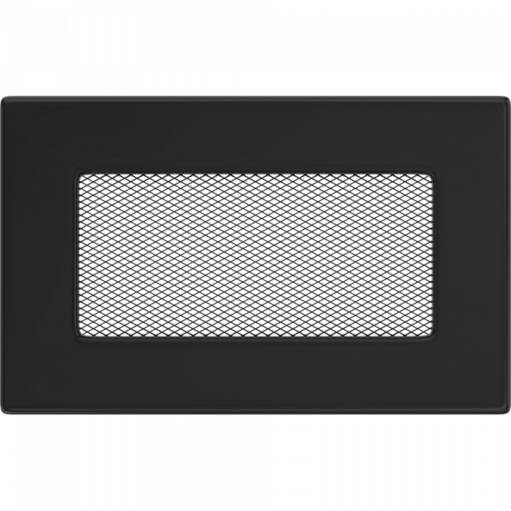 Вентиляционная решетка Kratki 11х17 черная стандарт