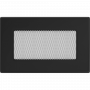 Вентиляционная решетка Kratki 11х17 черная стандарт