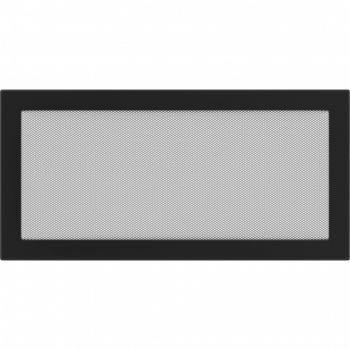 Вентиляционная решетка Kratki 22х45 черная стандарт