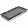 Вентиляционная решетка Kratki 22х45 черная/хром пористая стандарт