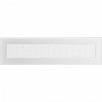 Вентиляционная решетка Kratki 11х42 Оскар белая стандарт