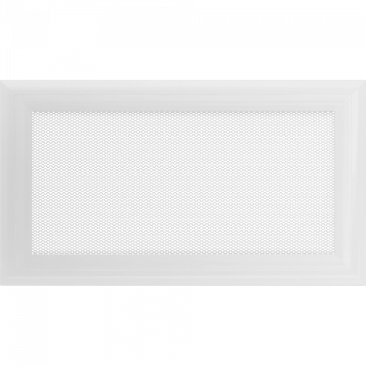 Вентиляционная решетка Kratki 17х30 Оскар белая стандарт