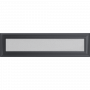 Вентиляционная решетка Kratki 11х42 Оскар графитовая стандарт