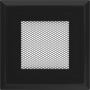 Вентиляционная решетка Kratki 11х11 Оскар черная стандарт