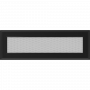 Вентиляционная решетка Kratki 11х32 Оскар черная стандарт