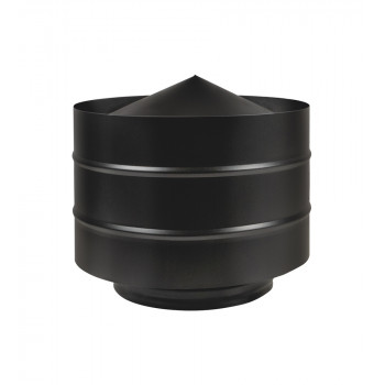 Труба дымоход Везувий дефлектор BLACK (AISI 430/0,5мм)