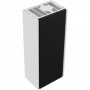 Каминокомплект Kratki SIMPLE Box белый с топкой BS, левый угол