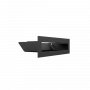 Вентиляционная решетка Kratki Люфт черная 6х20