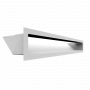 Вентиляционная решетка Kratki Люфт белая 9x60