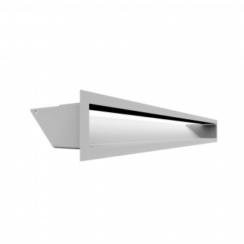 Вентиляционная решетка Kratki Люфт белая 9x80 