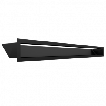 Вентиляционная решетка Kratki Люфт черная 9x100