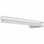 Вентиляционная решетка Kratki Люфт угловая 9/40/80 см левая белая