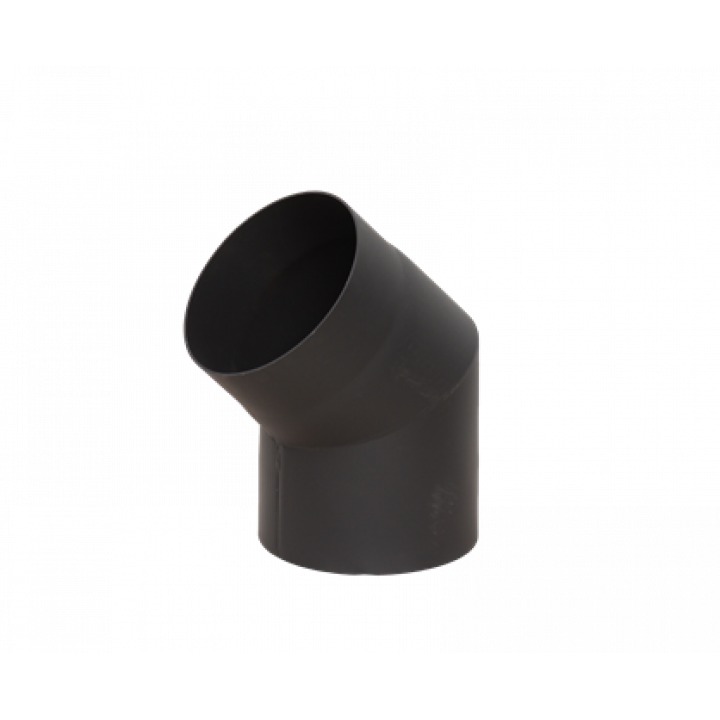 Отвод LAVA черный 45°, 2 мм