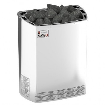 Электрическая печь SAWO MINI X MX-30-NS-Z (3 кВт, выносной пульт, внутри оцинковка, снаружи нержавейка)